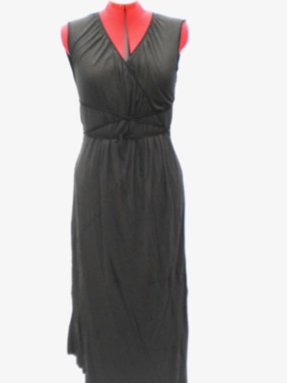Vivienne Westwood Charcoal Goddess Wrap Dress EU 44 US 8 10